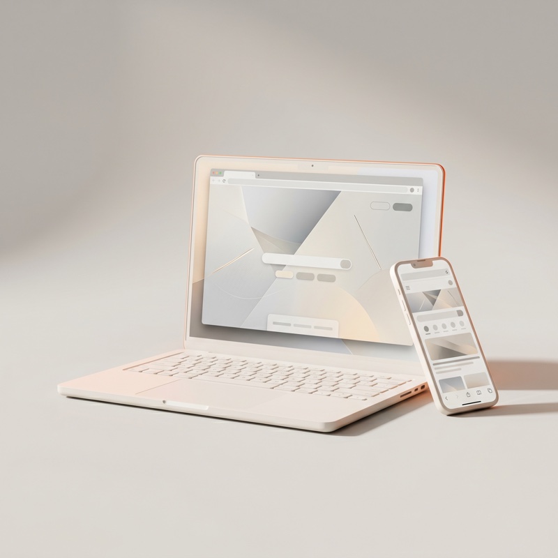 Laptop and phone mockups — сайты и платформы